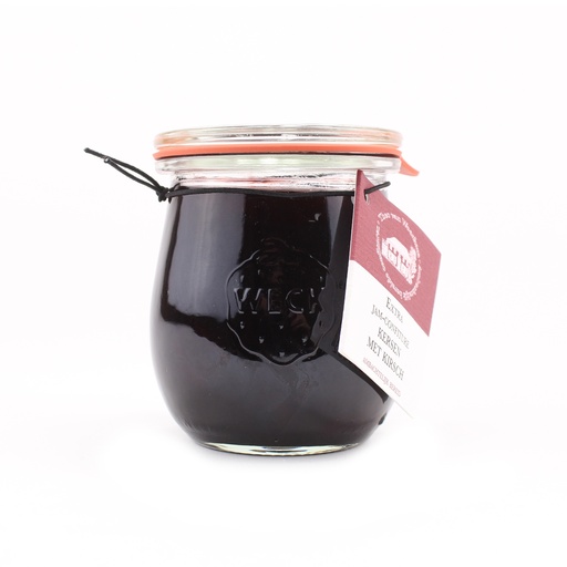[5081] Theo van Woerkom - kersen met kirsch 250 g    