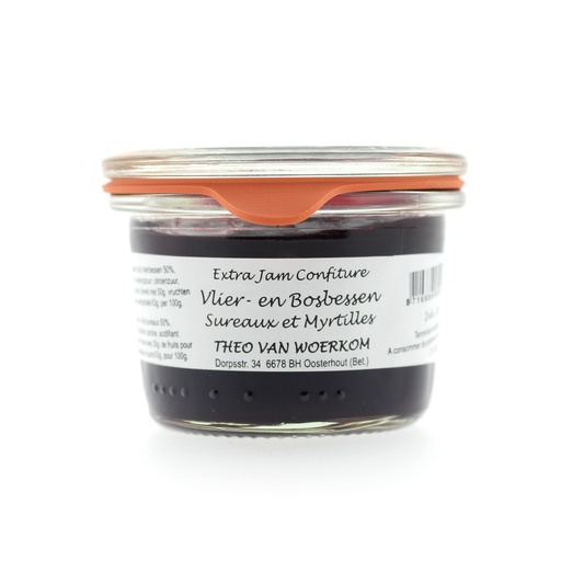 [5040] Theo van Woerkom - Mini Vlierbosbessen 80 g    