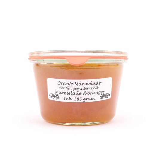 [5018] Theo van Woerkom - oranje marmelade 385 gr     