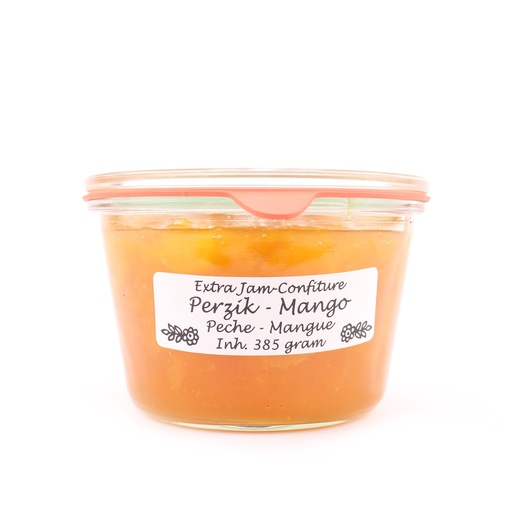 [5012] Theo van Woerkom - Perzik & mango 385 g      