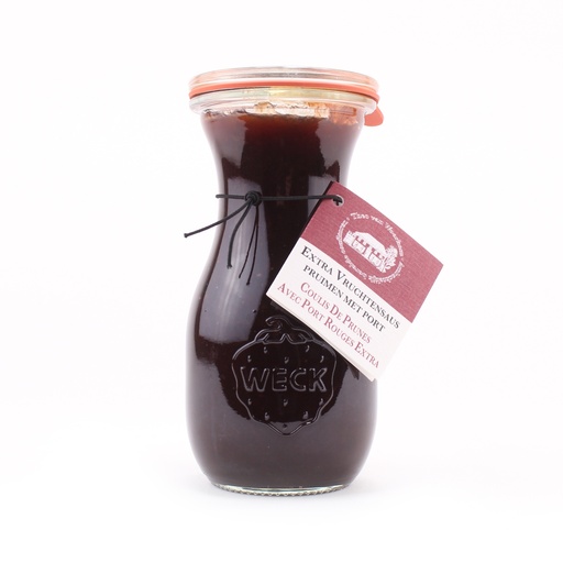 [5068] Theo van Woerkom - pruimen&port vruchtensaus 280 ml     
