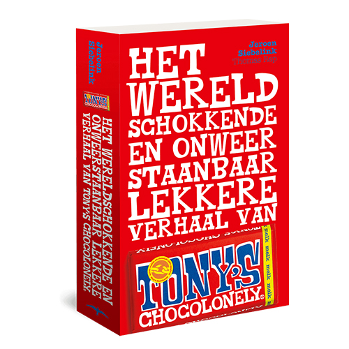 [90069] Tony's Chocolonely - Boek het verhaal van Tony's 1st   