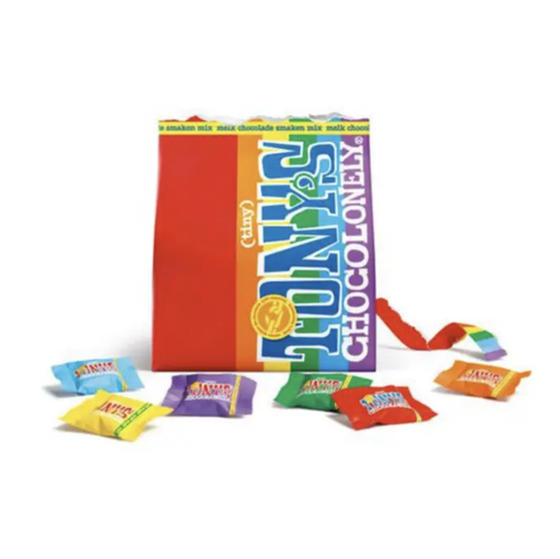[90090] Tony's Chocolonely - Tiny Pouch Melk Kar 135g    
