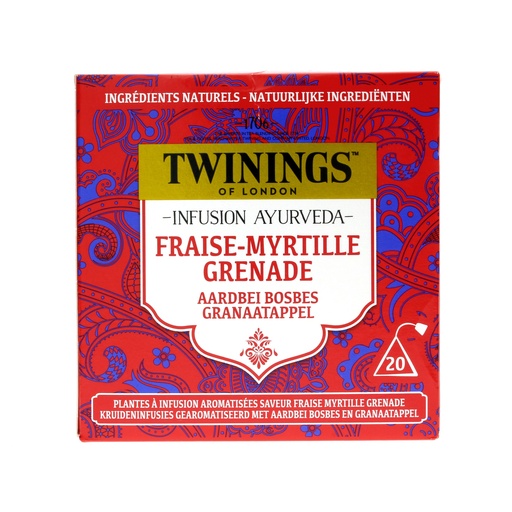 [6092] Twinings - Aardb & Bosbes & Granaatap 20st   