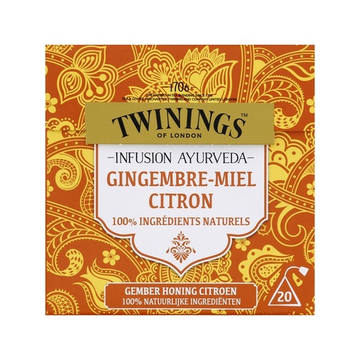 [6104] Twinings - Ayurveda Gember Hon. Cit. 20st    