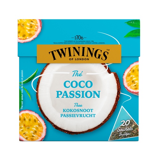[6093] Twinings - Coconut & Passionfruit 20st     