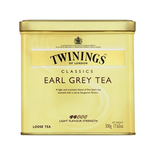[6204] Twinings - Earl Grey blik 500 g    