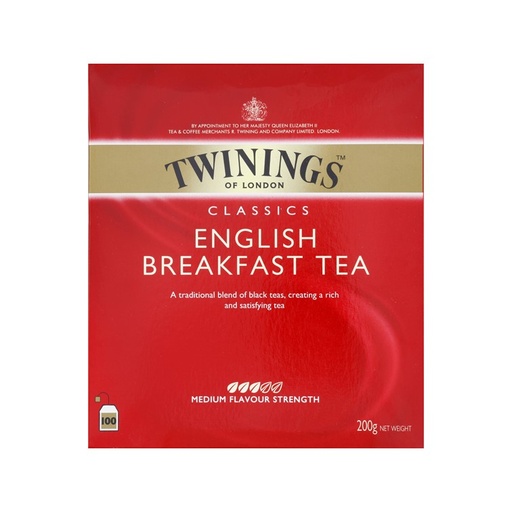 [6177] Twinings - English BF met envelopje 100st    