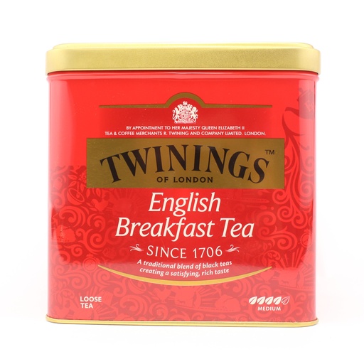 [6206] Twinings - English Breakfast blik 500 g    