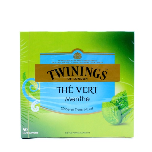 [6217] Twinings - Green Mint 50st