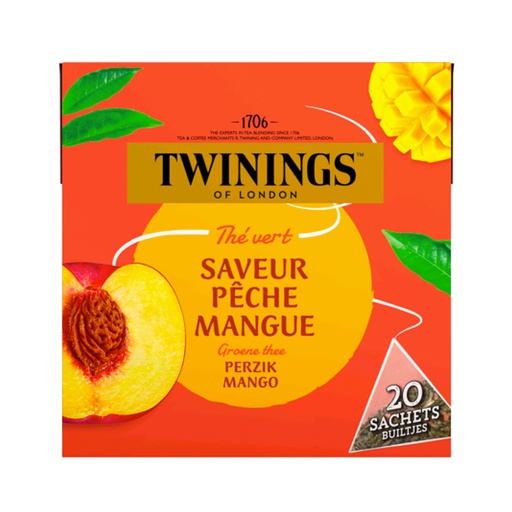 [6115] Twinings - Peach Mango 20st      