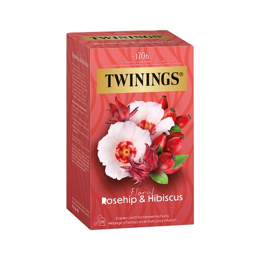 [6273] Twinings - Rosehip & Hibiscus 20st     