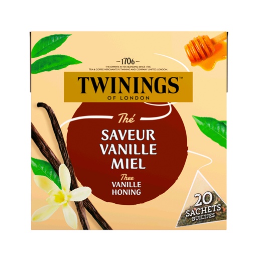 [6114] Twinings - Vanilla Honey 20st      