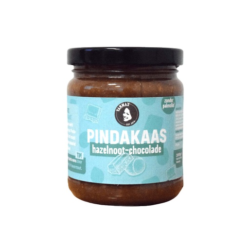 [3114] VanMax - Pindakaas Hazelnoot-Choc 200 gram     