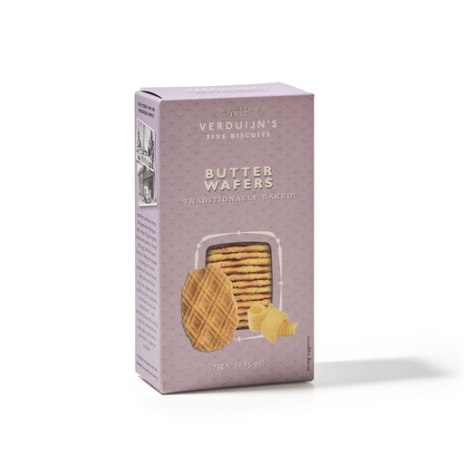 [6750] Verduijn's Fine Biscuits - Boterwafels 75 gr      