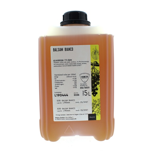 [5302] Wajos - Balsam bianco 5 ltr     