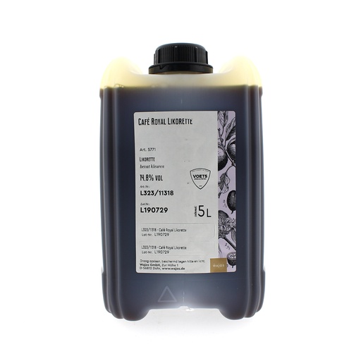[5771] Wajos - Café Royal likeur CAN 5 liter   