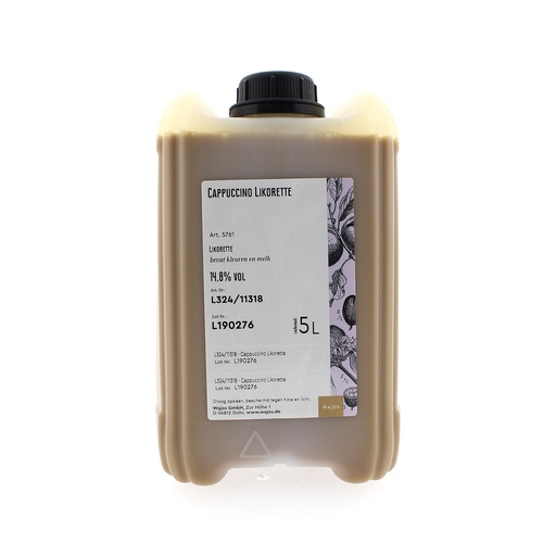 [5761] Wajos - Cappuccino likeur 5 L     