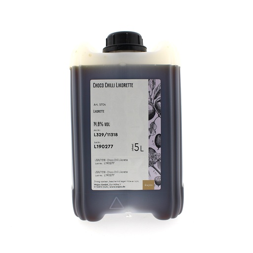 [5763] Wajos - Chocolade-chililikeur CAN 5 liter     
