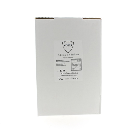 [5381] Wajos - Olijfolie met Basilicum 5 L    