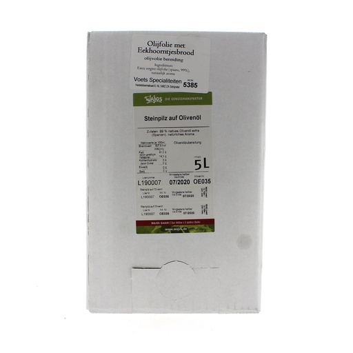 [5385] Wajos - Olijfolie met Eekhoorntjesbrood 5 L    