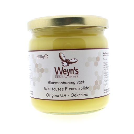 [4458] Weyn's - bloemen honing vast 500 g     