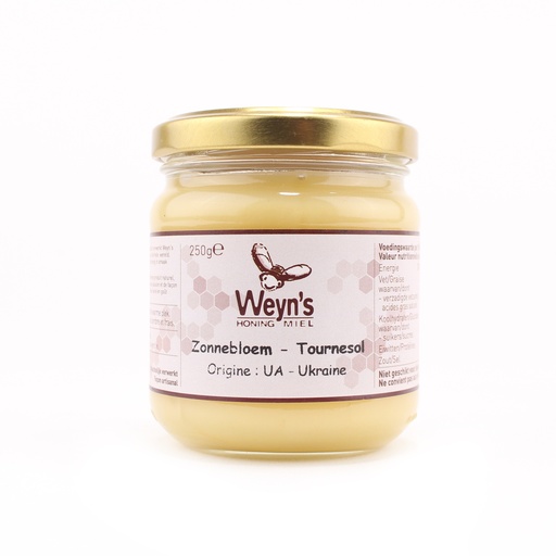 [4404] Weyn's - zonnebloem honing vast 250g     