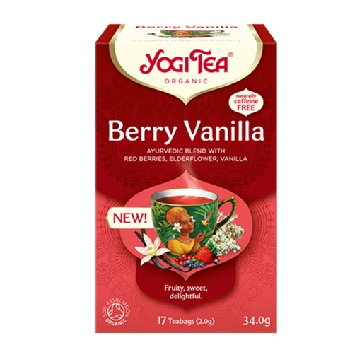 [7592] Yogi Tea - Berry Vanilla 17TB BIO    