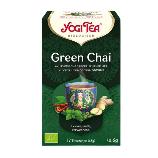 [7581] Yogi Tea - Green Chai 17TB BIO    