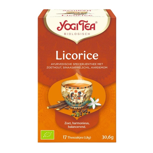 [7506] Yogi Tea - Licorice 17 TB BIO