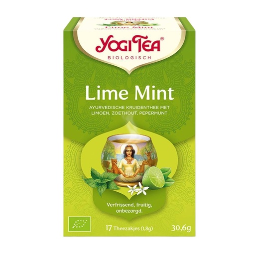 [7536] Yogi Tea - Lime Mint 17 TB BIO