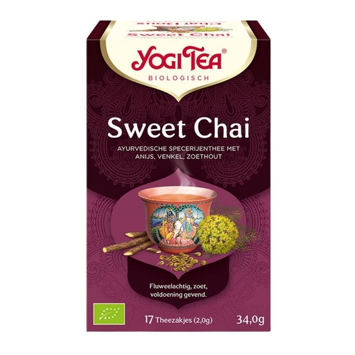 [7518] Yogi Tea - Sweet Chai 17TB BIO    