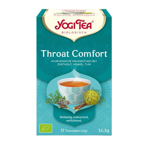 [7541] Yogi Tea - Throat Comfort 17 TB BIO