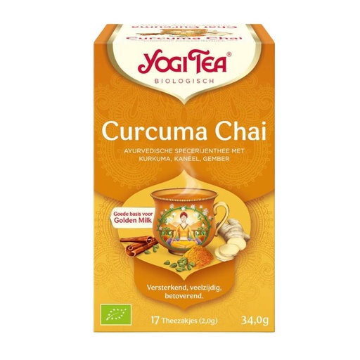 [7584] Yogi Tea - Turmeric Curcuma Chai 17TB BIO   