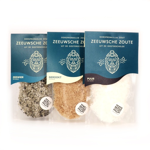 [21026] Zeeuwsche Zoute - Trio Set 300 g     