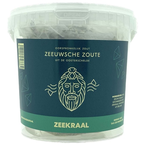 [21023] Zeeuwsche Zoute - Zeekraal Emmer 1kg     