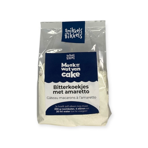 [38141] Smikkels van Bikkels -  Bitterkoekjescake Amaretto 400g