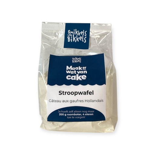 [38143] Smikkels van Bikkels -  Stroopwafelcake 400g