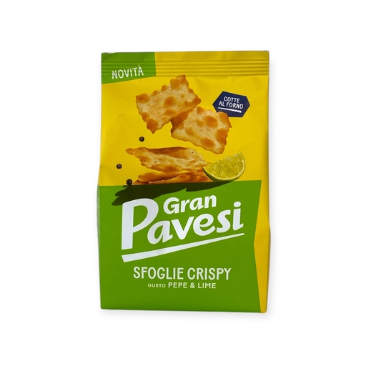 [9885] Pavesi - Toastjes Peper en Limoen 150g