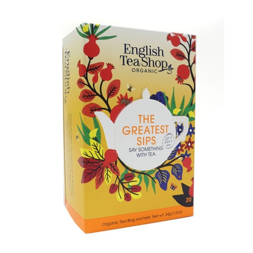 [99615] English Tea Shop - The Greatest Sips 20tb BIO