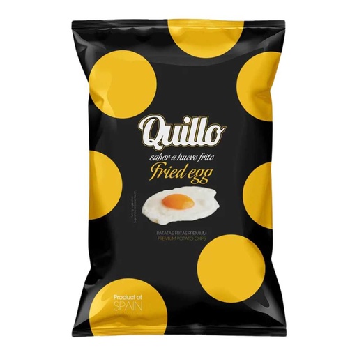[8732] Quillo - Chips with fried egg flavour 130g