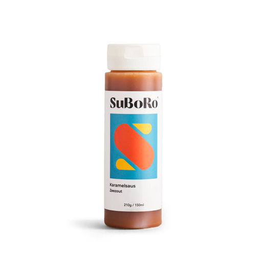 [7060] Suboro -  Karamelsaus Zeezout 210g