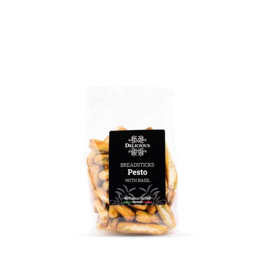 [3170] Delicious Food and Gourmet -  Breadsticks Pesto 125 g