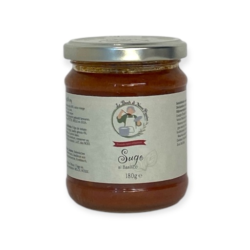 [13204] Di Nonna Pippina - Sugo al Basilico 180g
