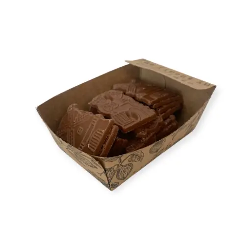 [11967] The Finest in Chocolate - Chocolademolens met Speculaas 160 g