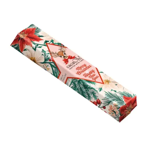 [16151] CacaOh! - Reep Kerst Melk Praliné 45g