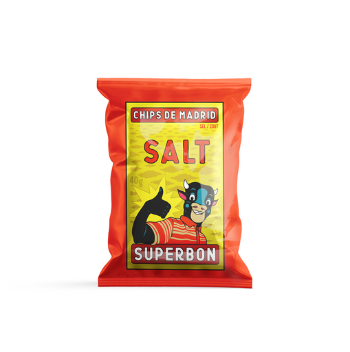 [6938] Superbon - Chips Salt 40 g