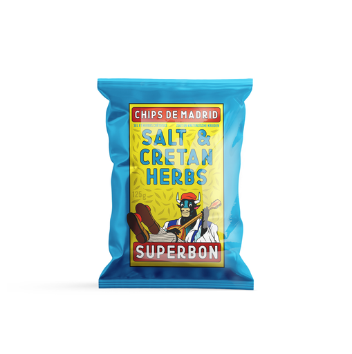 [6940] Superbon - Chips Cretan Herb 125 g