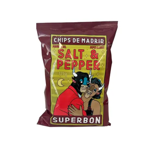 [6943] Superbon - Chips Salt & Pepper 125 g