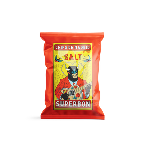 [6944] Superbon - Chips Salt 125 g